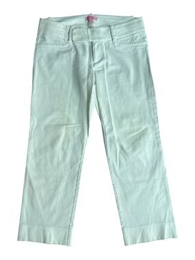 Lilly Pulitzer Women’s White Cropped Pants